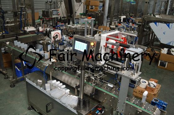 30Bottles/Min 0.75KW Screw Capping Machine Linear Plastic Jar Cap Sealing 60HZ