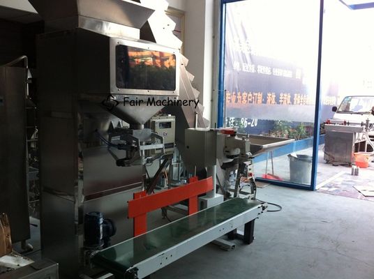 380VAC 50Hz Granules Packing Machine for Premade Bag 0.6mpa