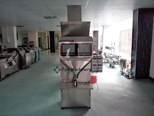 60HZ 1000ml Spice Bottle Filling Machine , 0.5kw Powder Weighing Filling Machine