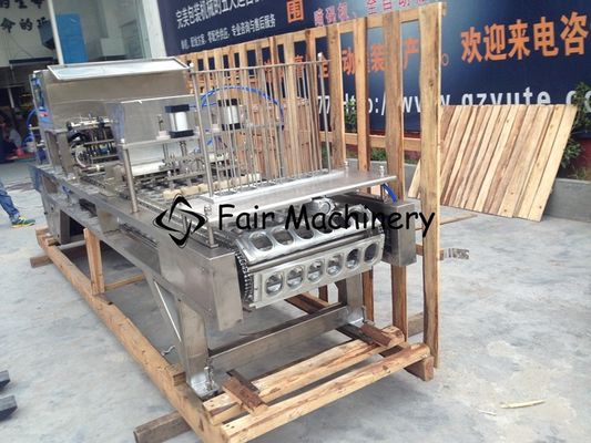0.8Mpa 90pcs/min Jam Jar Filling Machine , 7.8Kw Liquid Filling And Capping Machine