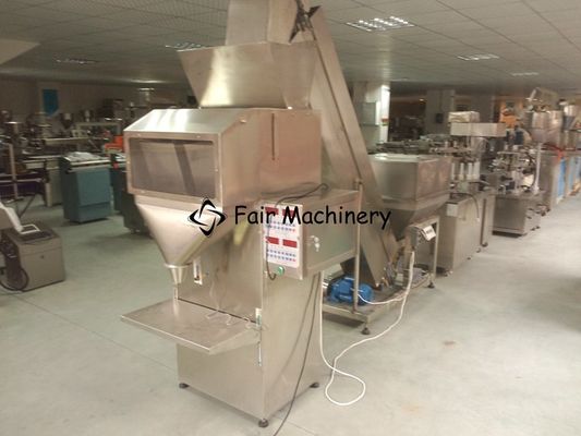 SGS 1500bags/h Granules Filling Machine PLC control 380VAC