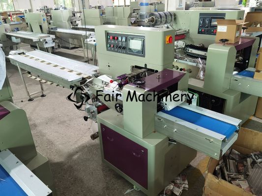 220VAC Bakery Biscuit Packing Machine , 3.2Kw 30Bag/min Blocks Packaging Machine